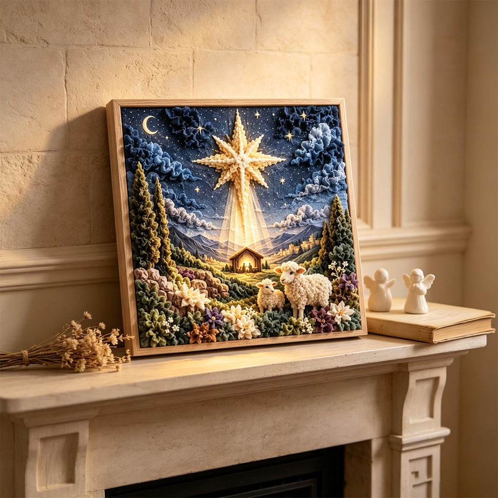 ✝️3D Christian Fabric Poke Art Kit✝️